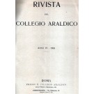 RIVISTA DEL COLLEGIO ARALDICO (RIVISTA ARALDICA), ANNO VI, 1908