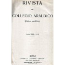 RIVISTA DEL COLLEGIO ARALDICO (RIVISTA ARALDICA), ANNO VIII, 1910