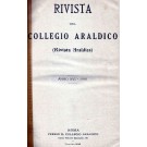 RIVISTA DEL COLLEGIO ARALDICO (RIVISTA ARALDICA), ANNO XVI, 1918