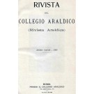 RIVISTA DEL COLLEGIO ARALDICO (RIVISTA ARALDICA), ANNO XXVII, 1929