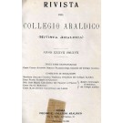 RIVISTA DEL COLLEGIO ARALDICO (RIVISTA ARALDICA), ANNO XXXVII, 1939