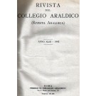 RIVISTA DEL COLLEGIO ARALDICO (RIVISTA ARALDICA), ANNO XLII, 1945