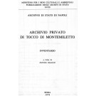 Archivio privato di Tocco di Montemiletto. Inventario.